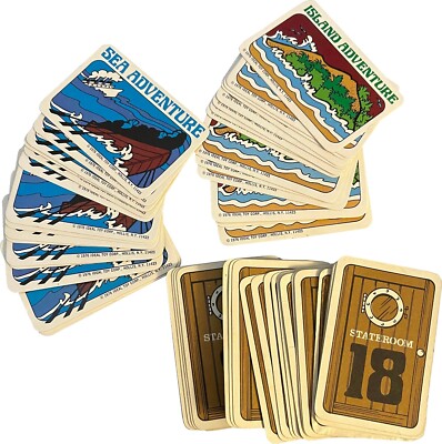 Ideal The Sinking of The Titanic Board Game 1976 Replacement Individual Cards-image