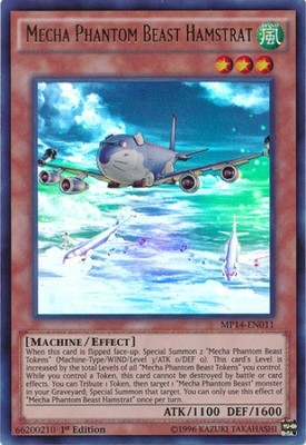 Mecha Phantom Beast Hamstrat (MP14-EN011) - Ultra Rare - Near Mint - 1st Edition-image