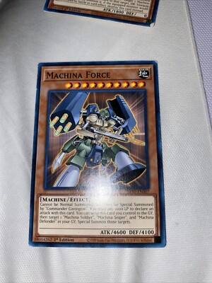 Machina Force LCYW-EN171 Legendary Collection 3: Yugi's World 1st Edition-image