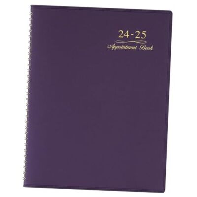 2024-2025 Appointment Book/Planner - Weekly Appointment Book 2024-2025, Purple-image