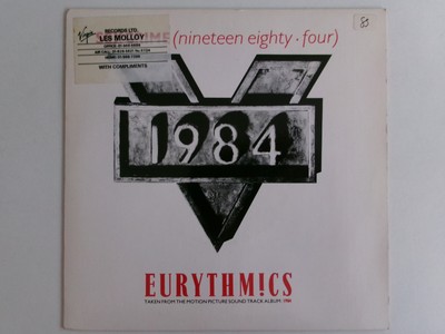 EURYTHMICS SEXCRIME I DID IT JUST THE SAME VIRGIN VS 728 ANNIE LENNOX 80'S POP-image