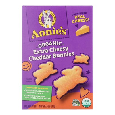 Annie's Homegrown - Chddr Bnnies  X-cheese - Case Of 12-7.5 Oz.-image