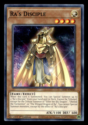 Yugioh Legendary Duelists: Rage of Ra #LED7-EN046 Ra's Disciple-image