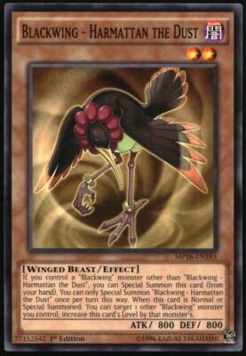Yu-Gi-Oh! Mega-Tin Mega Pack Blackwing - Harmattan the Dust 2016 1st MP16-EN185-image
