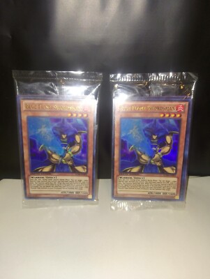 2x Yugioh Blue Flame Swordsman LC04 EN001  Sealed Promo!-image
