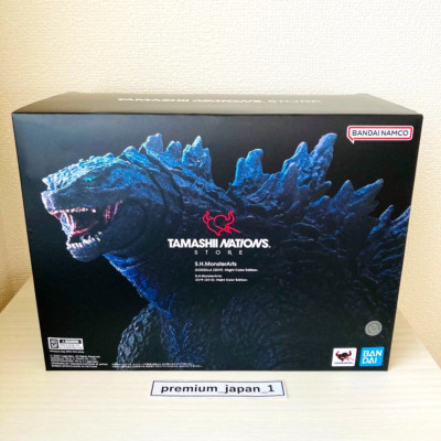 BANDAI SPIRITS S.H.MonsterArts Godzilla (2019) Night Color Edition Yuji Sakai-image