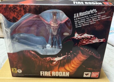 S.H. Monster Arts Fire Rodan Figure by Bandai Kaiju from Japan Godzilla Japan-image