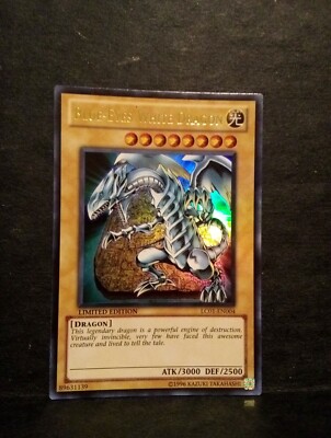 Blue-Eyes White Dragon (25th Anniversary Edition) LC01-EN004 Legendary...-image