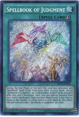 Spellbook of Judgment NM 1st Ed Mega Pack Yu-Gi-Oh-image