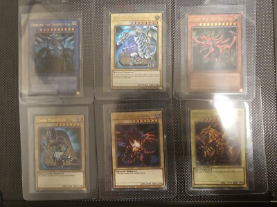 Yugioh Legendary Collection 25th Anniversary Set Of 6 Promos LC01-en001-6 God-image