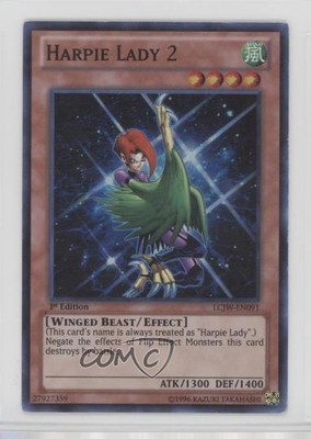 2013 Yu-Gi-Oh! Legendary Collection 4: Joey's World Mega-Pack Harpie Lady 2 00em-image