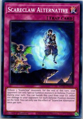 Yu-Gi-Oh Yugioh Scareclaw Alternative MP23-EN105 Mega Tin Dueling Heroes-image