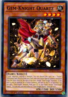 Yu-Gi-Oh Yugioh Gem-Knight Quartz MP23-EN123 Mega Tin 2023 Dueling Heroes-image