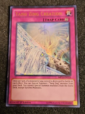 Yugioh! Yang Zing Creation - MP15-EN116 - Ultra Rare - 1st Edition VLP-image