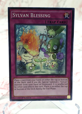 Yugioh Sylvan Blessing MP14-EN232 Common 2014 Mega-Tins - NM-image