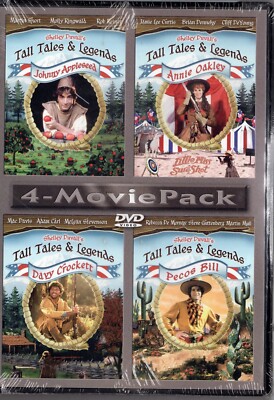 Shelley Duvall's Tall Tales & Legends 4-Movie Pack DVD Annie Oakley ++ Last 1-image