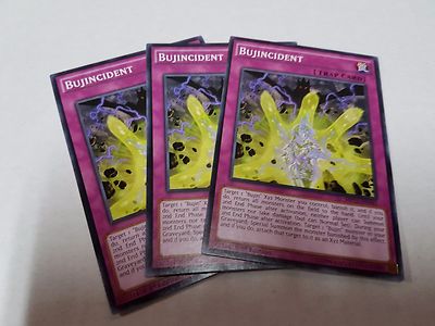3x Yu-Gi-Oh 2015 Mega-Tin Mega Pack  #MP15-EN043 Bujincident-image