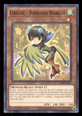 Yugioh Lyrilusc #LED8-EN044 Legendary Duelists: Synchro Storm LP-image