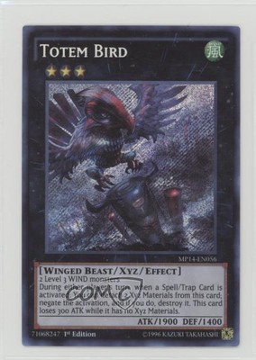 2014 Yu-Gi-Oh! Mega-Tins Mega Pack 1st Edition Totem Bird #MP14-EN056 u3f-image