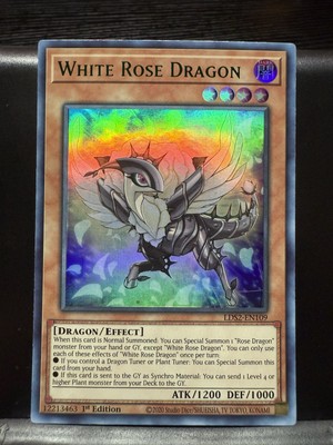 White Rose Dragon (Green) LDS2-EN109 Legendary Duelists: Season 2 1st Edition-image