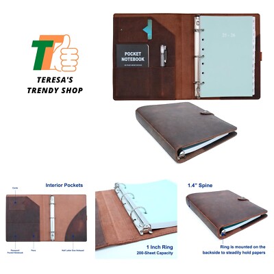 2025-2026 Leather Planner 5.5