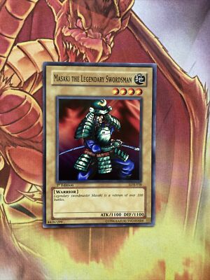 LOB-038 1ST EDITION YU-GI-OH MASAKI THE LEGENDARY SWORDSMAN-image