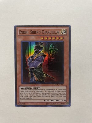 Enishi, Shien's Chancellor LCGX-EN241 Yu-Gi-Oh Legendary Collection 2-Unlimited -image