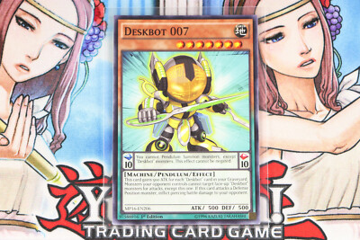 Yugioh Deskbot 007 MP16-EN206 1st Edition Common-image