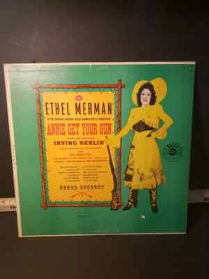 VINTAGE - Ethel Merman Annie Get Your Gun - Vinyl Record LP - -image