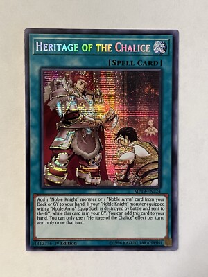 Yu-Gi-Oh! TCG Heritage of the Chalice 2019 Gold Sarcophagus Tin Mega Pack...-image