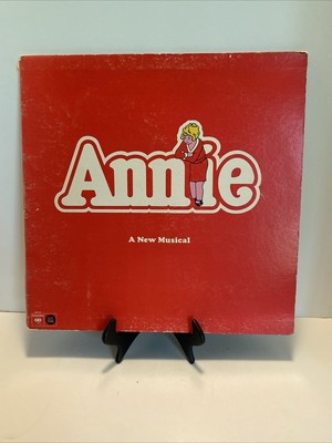 ANNIE A New Musical Vinyl LP Original Cast Recording Columbia PS 34712-image