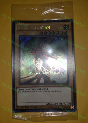 sealed CT14 Dark Magician Yugioh 2017 Mega Tin Pack Promos Cards Pot of Desire-image