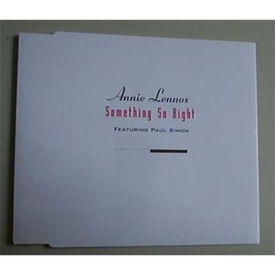 ANNIE LENNOX SOMETHING SO RIGHT CD SINGLE 1 TRACK PROMO + P/S EC-image