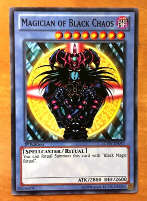 Magician of Black Chaos 1st Edition LCYW-EN047 - Yugioh Mint-image