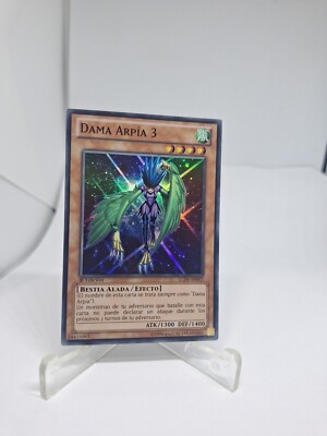 Yu-Gi-Oh, SPANISH, Harpie Lady 3 LCJW-EN092 Super Rare 1st Edition Near Mint-image