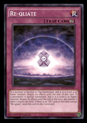 Yugioh Re-qliate #MP15-EN242 2015 Mega-Tins Mega Pack LP-image