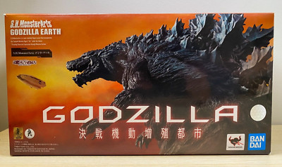 Tamashii Nations S.H. MonsterArts GODZILLA EARTH Bandai Action Figure Used-image
