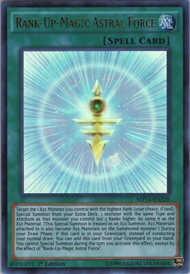 Rank-Up-Magic Astral Force MP MP14 1st 2014 Mega-Tins Mega Pack Yugioh-image