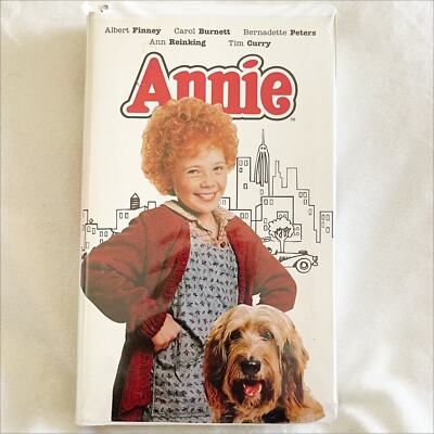 Annie Movie Vintage VHS Tape-image