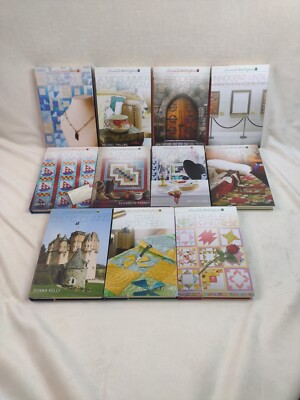 Annie's Quilted Mysteries Hardcover 2-12 11 Book Set Christian Fiction Mystery-image