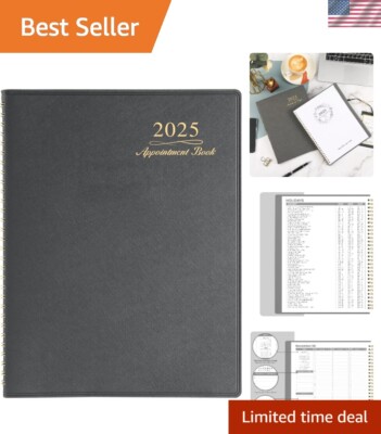 2025 Weekly Appointment Book - Appointment Book 2025, Jan 2025 - Dec 2025, Da...-image
