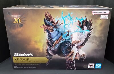 S.H.MonsterArts ZINOGRE 20th Anniversary Edition Monster Hunter 2024 via FedEx-image