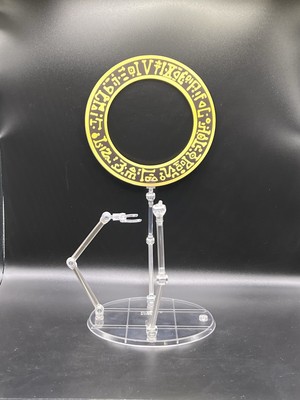 S.H. MonsterArts Yu-Gi-Oh! Duel Monsters Dark Magician Fodder Halo Effect Stand-image