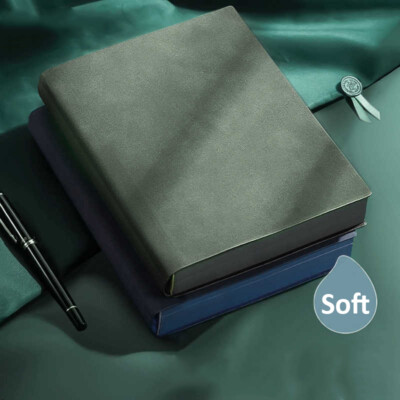 Thick PU Leather Journal A5/B5 Notebook Lined Paper Writing Diary 360 Pages-image