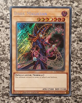 Yugioh CT14-EN001 Dark Magician Secret Rare Limited Edition MINT-image