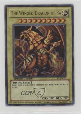 2010 Yu-Gi-Oh! Legendary Collection 1 Box Set The Winged Dragon of Ra 0hx6-image