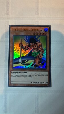 Yugioh The Legendary Fisherman PSV-EN076 Ultra Rare Yugioh Card 25th NM-image