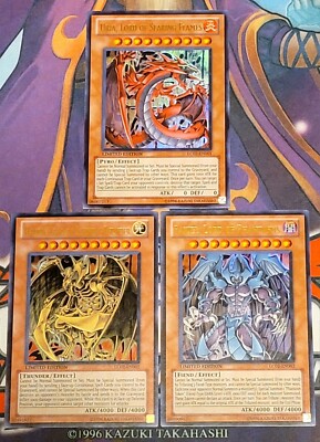 Yugioh Uria Hamon Raviel Legendary Collection Limited Ed Promo Ultra Rare Nm-M-image