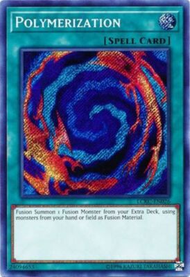 Yugioh! LP Polymerization - LCKC-EN026 - Secret Rare - Unlimited Edition Lightly-image