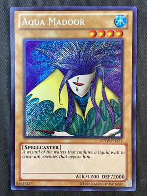 Yu-Gi-Oh TCG #LCYW-EN221 Aqua Madoor Secret Rare NM-image